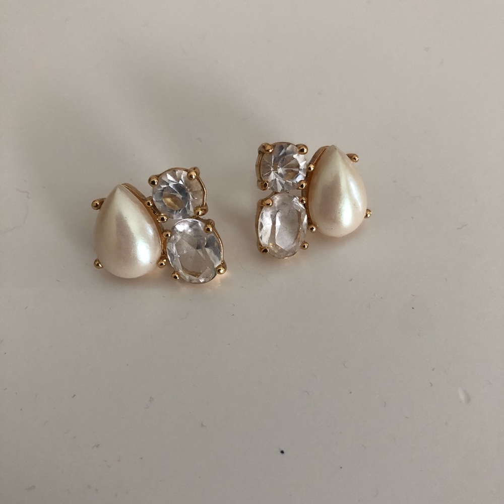 Kate spade Pearl statement earrings